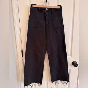 Miou Muse Wide Leg Black Jeans